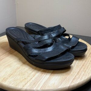 CROCS Black Women's Sandals